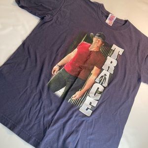 Trace Adkins Bayside blue t shirt tour 2015 medium